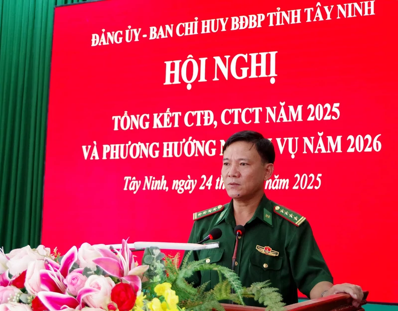 Bộ đội Biên phòng tỉnh Tây Ninh thực hiện tốt hoạt động công tác Đảng, công tác chính trị