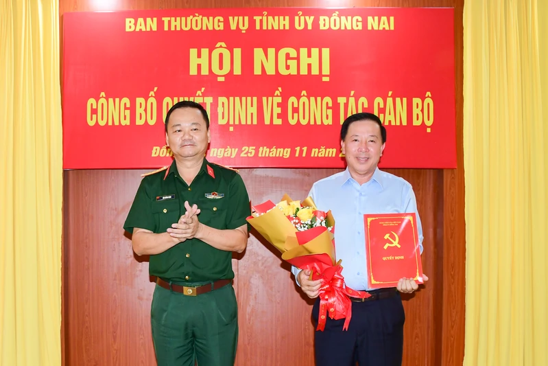 Chủ tịch UBND tỉnh Đồng Nai Nguyễn Văn Út tham gia Ban Chấp hành Đảng bộ quân sự tỉnh Đồng Nai