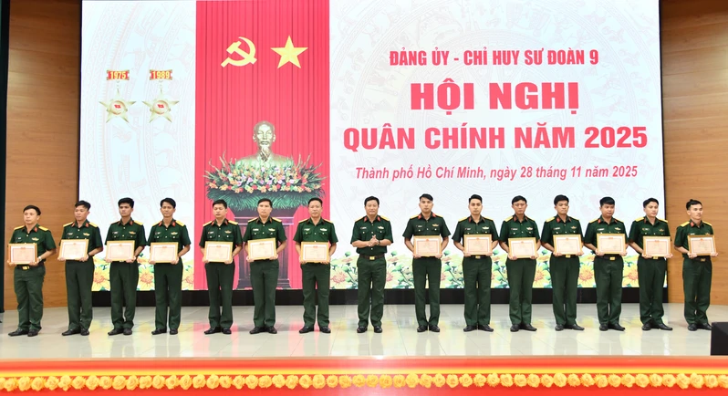 Sư đoàn 9 tổ chức Hội nghị Quân chính năm 2025