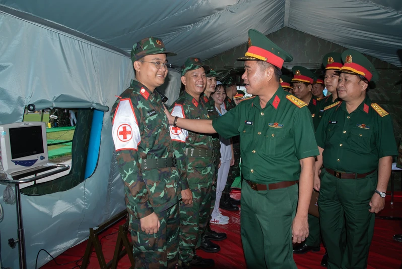 Sẵn sàng cho diễn tập Quân y Việt Nam - Campuchia