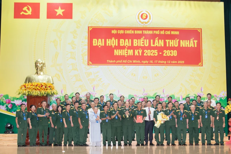 Hội Cựu chiến binh TP. Hồ Chí Minh quyết tâm thực hiện tốt phương châm “Đoàn kết - Kỷ cương - Gương mẫu - Đổi mới - Phát triển” trong nhiệm kỳ 2025 - 2030