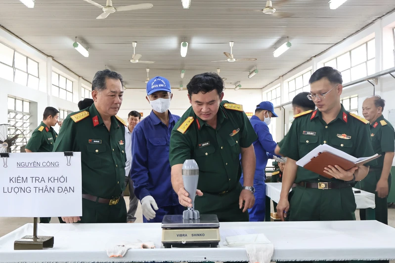 Hội đồng cấp Quân khu nghiệm thu sản phẩm động viên công nghiệp năm 2025