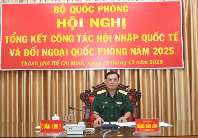 Bộ Quốc phòng tổng kết công tác hội nhập quốc tế và đối ngoại quốc phòng năm 2025