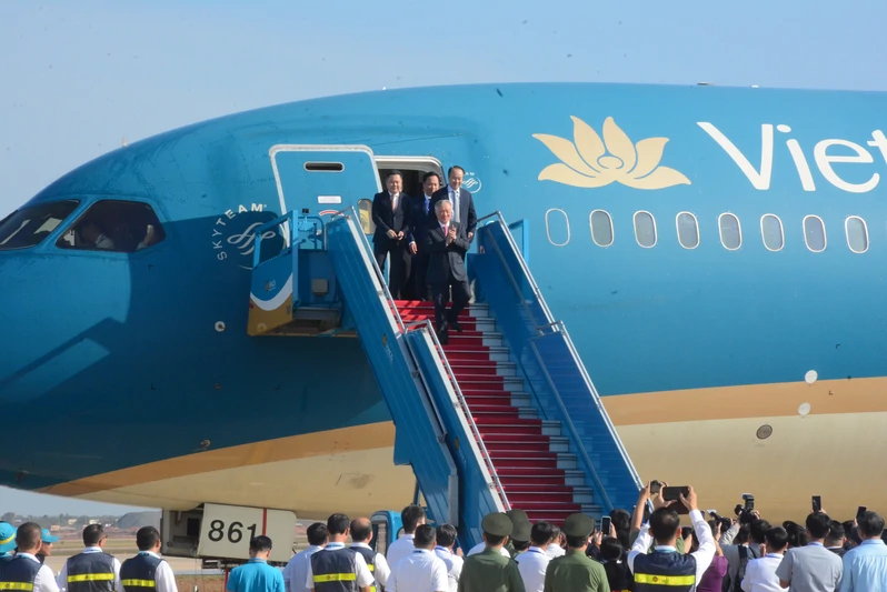 Khai trương chuyến bay đầu tiên tại sân bay quốc tế Long Thành