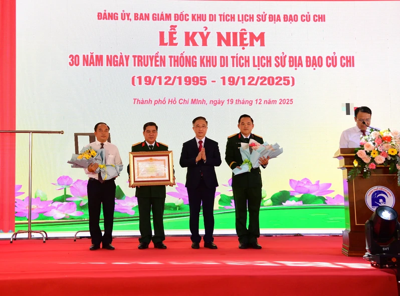 Khu di tích lịch sử địa đạo Củ Chi – 30 năm tự hào tiếp bước