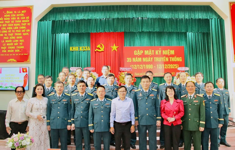 Kho K334: 35 năm bảo đảm tốt trang bị kỹ thuật, vật chất hậu cần cho các đơn vị
