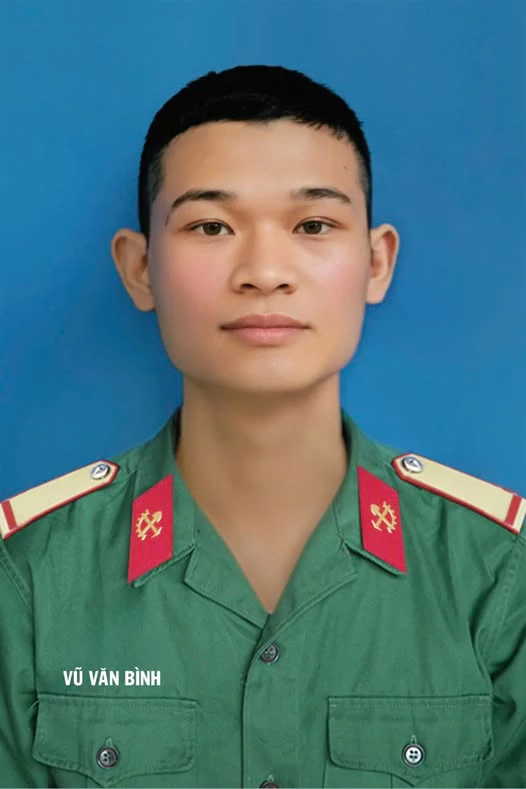 Thượng sĩ Vũ Văn Bình hi sinh khi thực hiện nhiệm vụ xây dựng công trình quốc phòng
