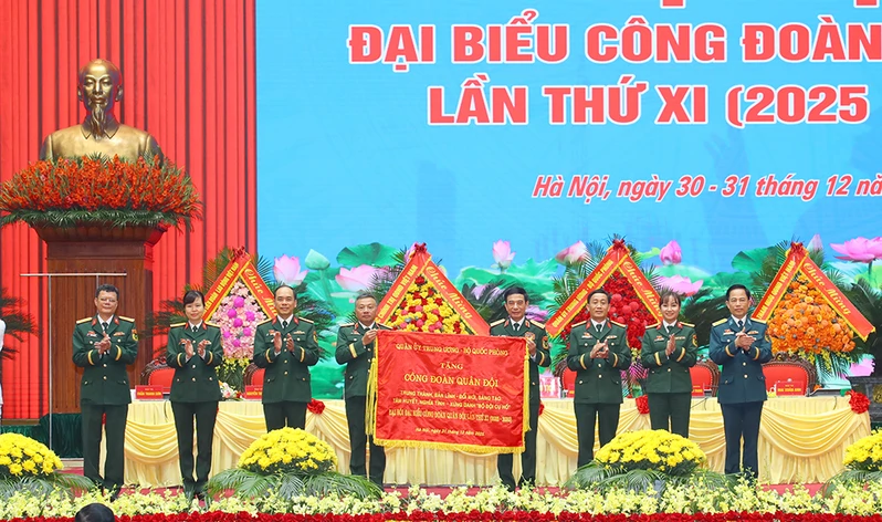 Xây dựng Công đoàn Quân đội “Kiên định, đổi mới, phát triển, tiên phong, hiện đại”