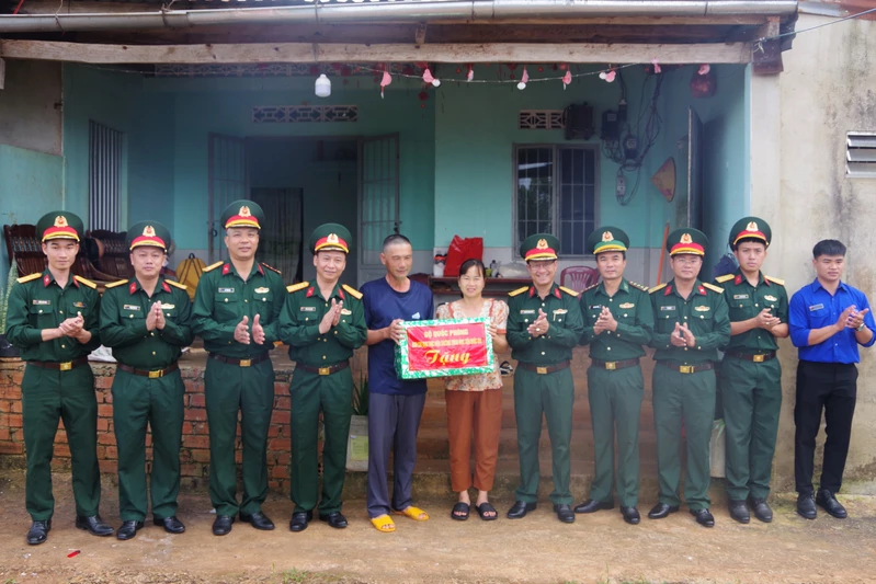 Đoàn Kinh tế - Quốc phòng Lâm Đồng thực hiện tốt Chương trình Mục tiêu quốc gia phát triển kinh tế - xã hội vùng đồng bào dân tộc thiểu số và miền núi