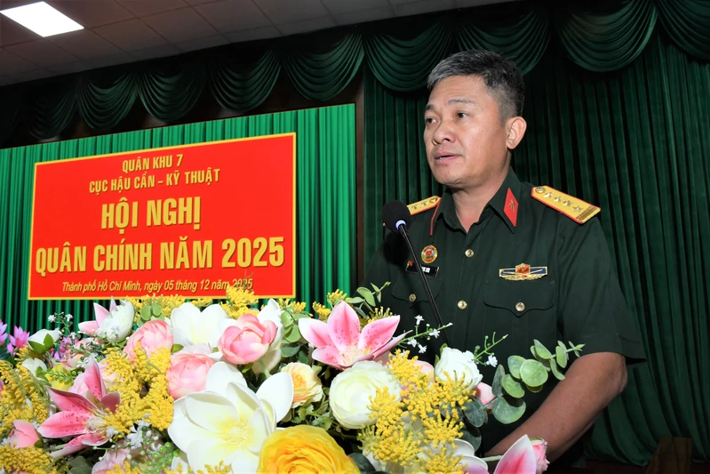 Cục Hậu cần - Kỹ thuật Quân khu hoàn thành toàn diện các mặt công tác