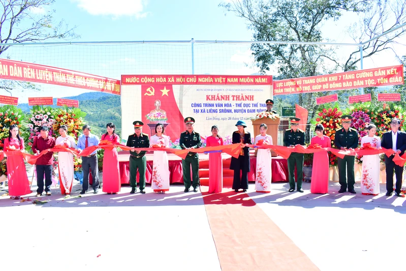 LLVT tỉnh Lâm Đồng: Xây dựng “thế trận lòng dân” ở vùng đồng bào dân tộc thiểu số