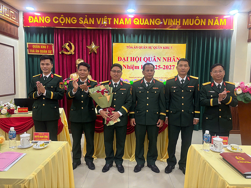 Toà án Quân sự Quân khu tổ chức Đại hội Quân nhân nhiệm kỳ 2025-2027 