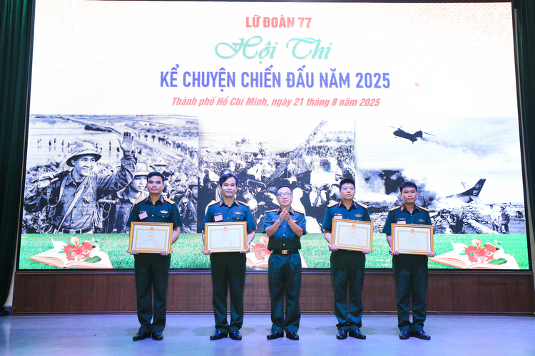Lữ đoàn 77 tổ chức Hội thi “Kể chuyện chiến đấu” năm 2025