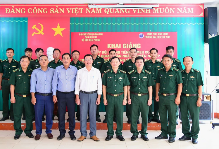 Bộ đội Biên phòng tỉnh Đồng Nai khai giảng lớp bồi dưỡng tiếng Khmer