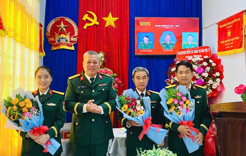 Viện Kiểm sát Quân sự khu vực 73 tổ chức Đại hội quân nhân nhiệm kỳ 2025 - 2027