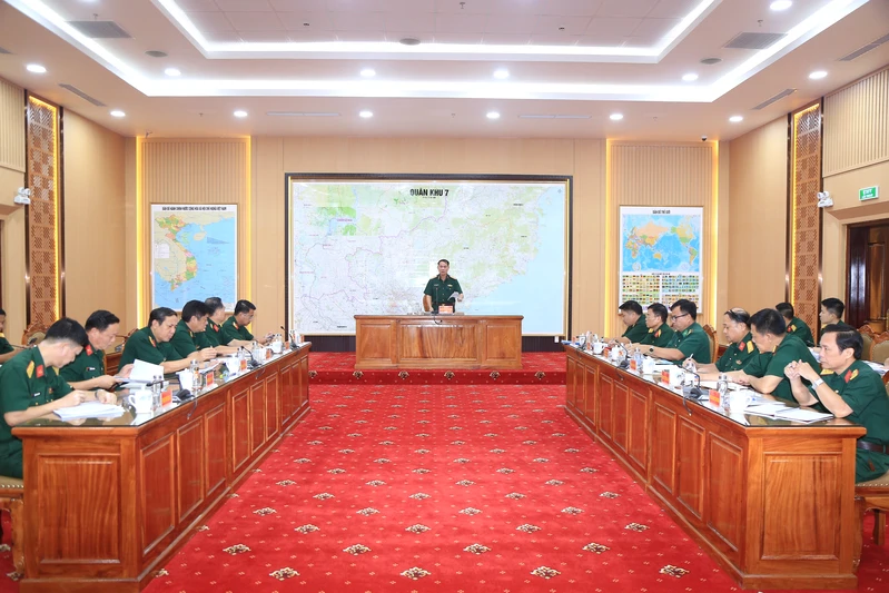 Quân khu 7 triển khai Chương trình Giao lưu Hữu nghị quốc phòng biên giới Việt Nam - Campuchia lần 2