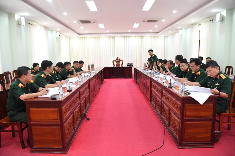 Cục Tác chiến, Bộ tổng Tham mưu kiểm tra công tác sử dụng đất quốc phòng tỉnh Tây Ninh