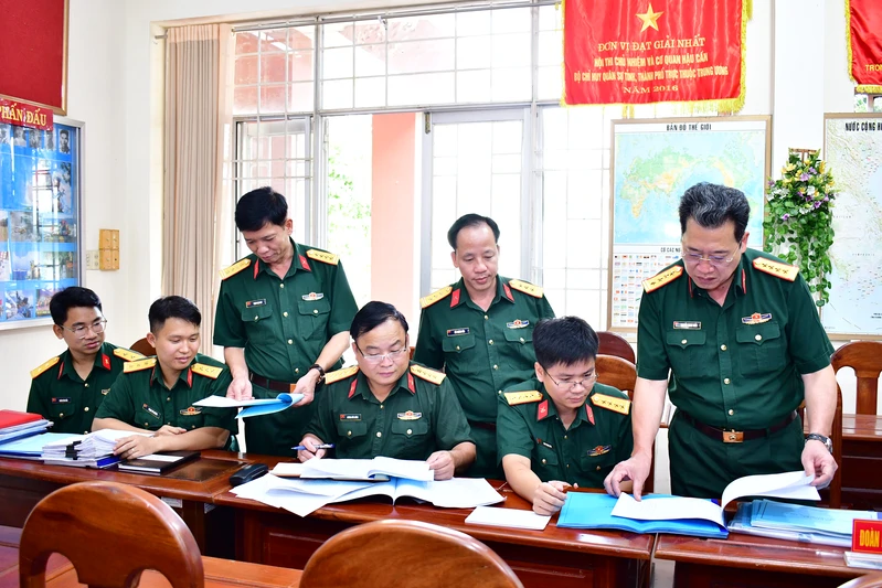 Cục Xe máy – Vận tải kiểm tra công tác bảo đảm trật tự, an toàn giao thông tại Bộ CHQS tỉnh Đồng Nai