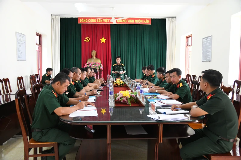 Trung đoàn 738 phấn đấu hoàn thành toàn diện nhiệm vụ năm 2025