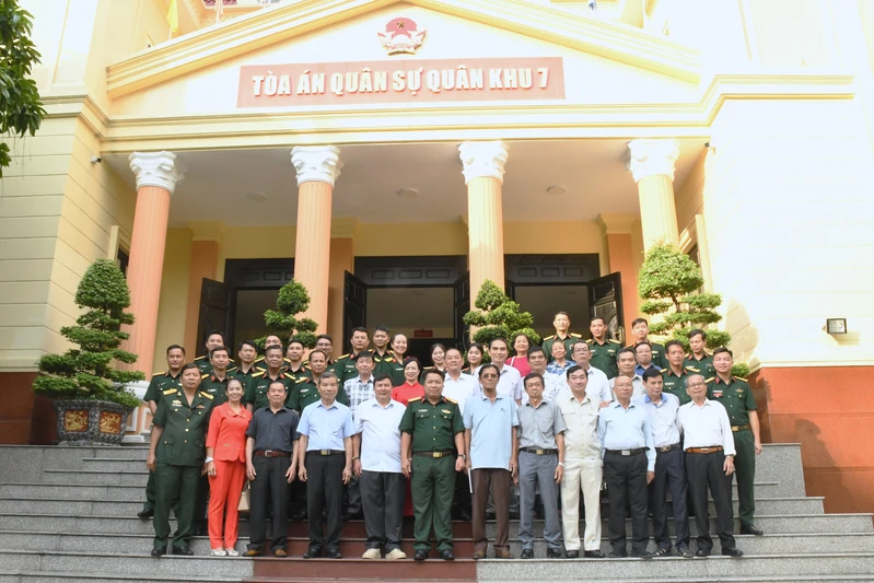 Tòa án Quân sự Quân khu 7 kỷ niệm 80 năm Ngày truyền thống