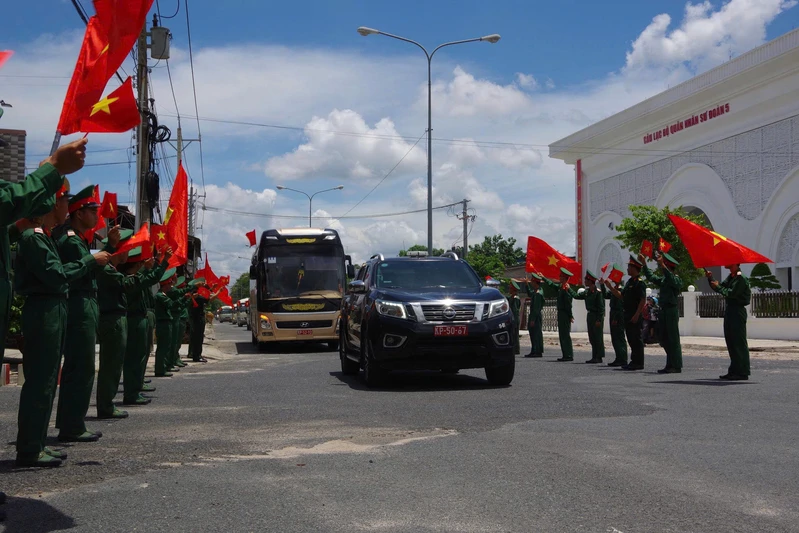 Sư đoàn 5 gặp gỡ, biểu dương lực lượng tham gia nhiệm vụ A80
