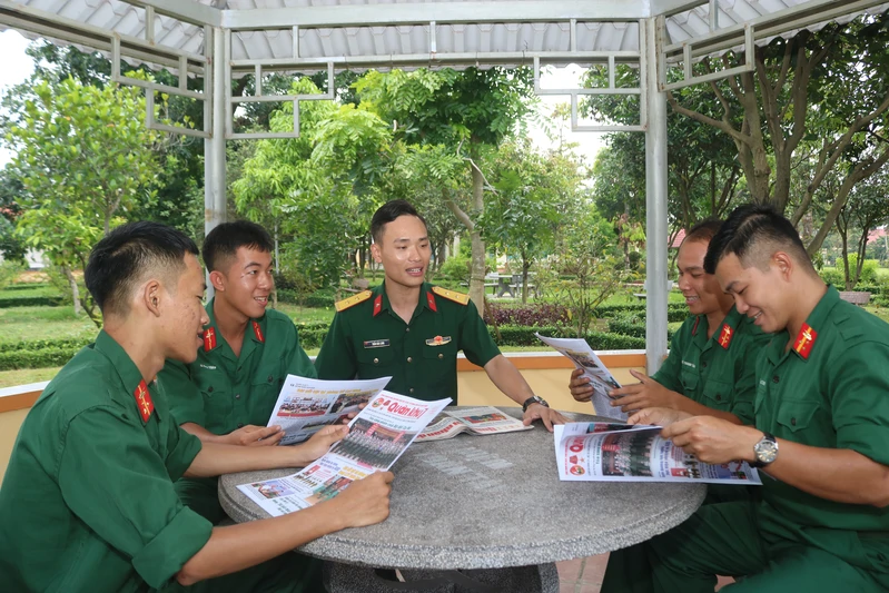 Lan tỏa văn hóa đọc, bồi đắp tri thức và bản lĩnh cho bộ đội