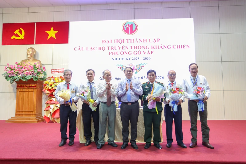 Câu lạc bộ Truyền thống Kháng chiến Phường Gò Vấp đại hội nhiệm kỳ 2025 – 2030
