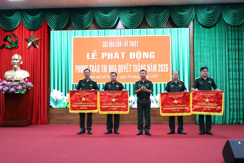 Cục Hậu cần – Kỹ thuật Quân khu 7 phát động Phong trào Thi đua Quyết thắng năm 2026