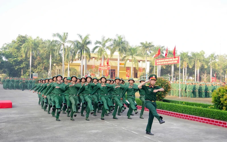Trung đoàn 31, Sư đoàn 309 tổ chức Lễ tiễn quân nhân hoàn thành nghĩa vụ quân sự tại ngũ năm 2026
