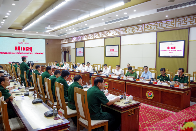 Quân khu 7 triển khai kế hoạch tổ chức chương trình “Xuân chiến sĩ” năm 2026