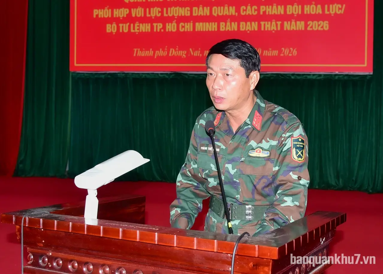 Quân khu 7 tổ chức nghiên cứu thực địa chuẩn bị diễn tập
