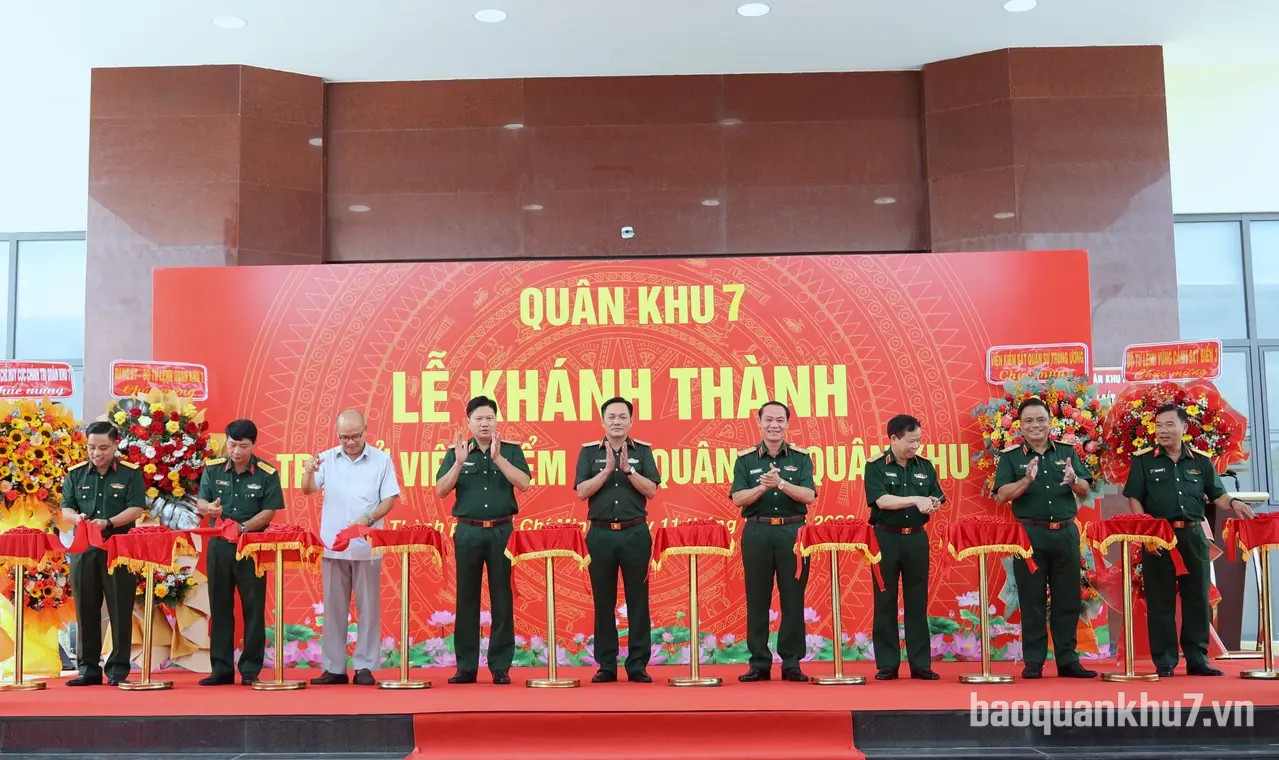 Khánh thành trụ sở Viện Kiểm sát Quân sự Quân khu 7
