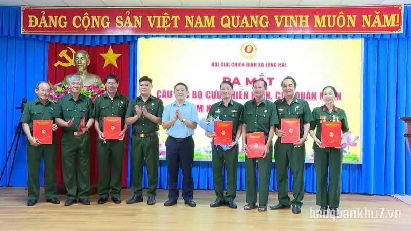 Hội Cựu chiến binh xã Long Hải nâng cao chất lượng hoạt động, xây dựng Hội vững mạnh