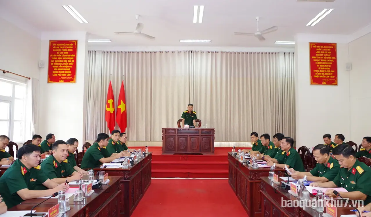 Quân khu 7 kiểm tra hoạt động công tác Đảng, công tác chính trị tại Sư đoàn 309