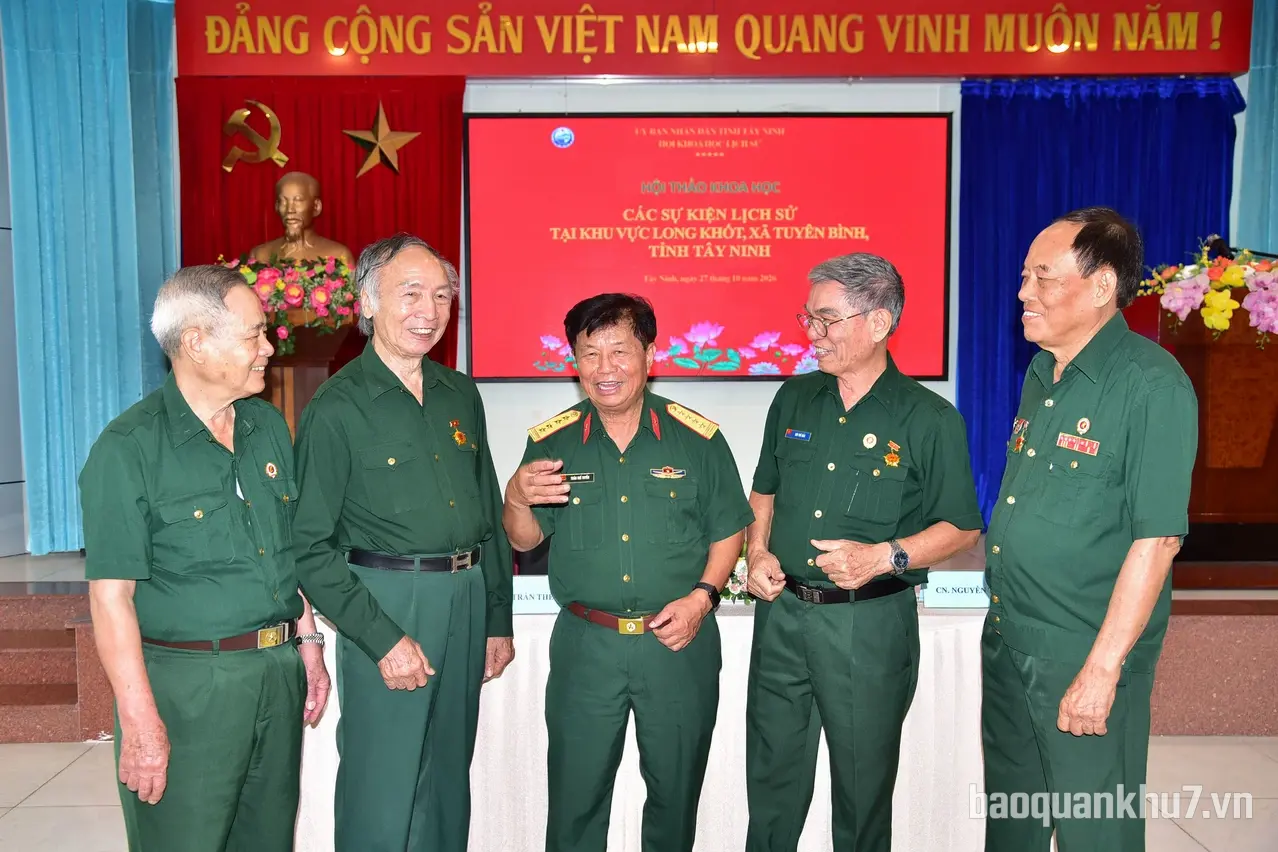 Hội thảo khoa học các sự kiện lịch sử tại khu vực Long Khốt