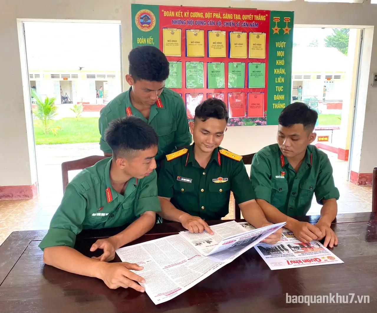 Trung úy Lâm Minh Thường: Cán bộ trẻ và những trang viết từ thao trường