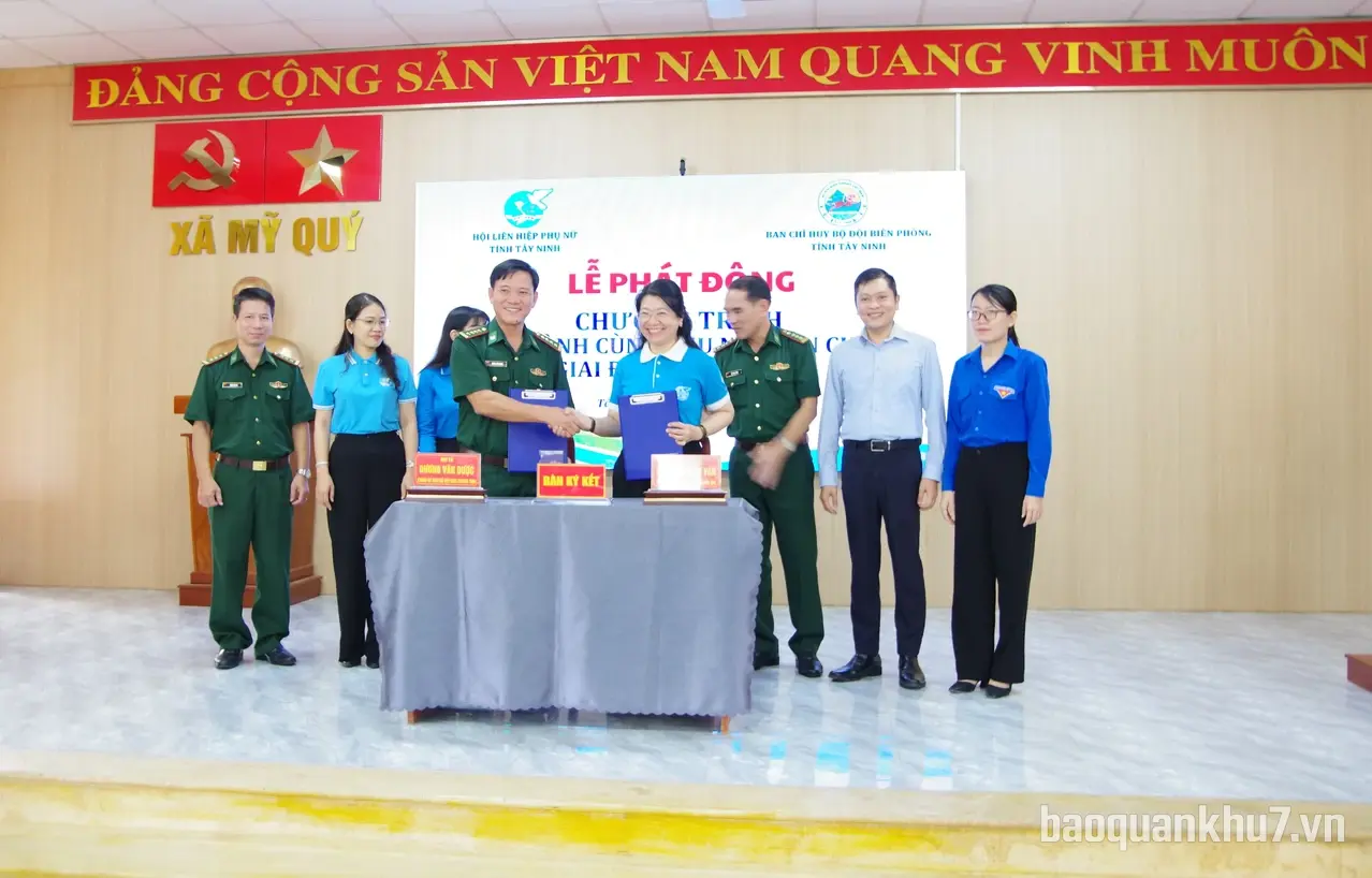 Tỉnh Tây Ninh phát động Chương trình “Đồng hành cùng phụ nữ biên cương” giai đoạn 2026 - 2030