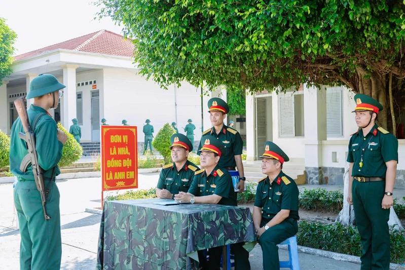 Bộ CHQS tỉnh Tây Ninh kiểm tra công tác huấn luyện chiến sĩ mới