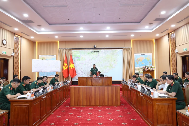 Quân khu 7 thông qua phương án thiết kế xây dựng cải tạo, sửa chữa doanh trại Trường Thiếu sinh quân miền Nam