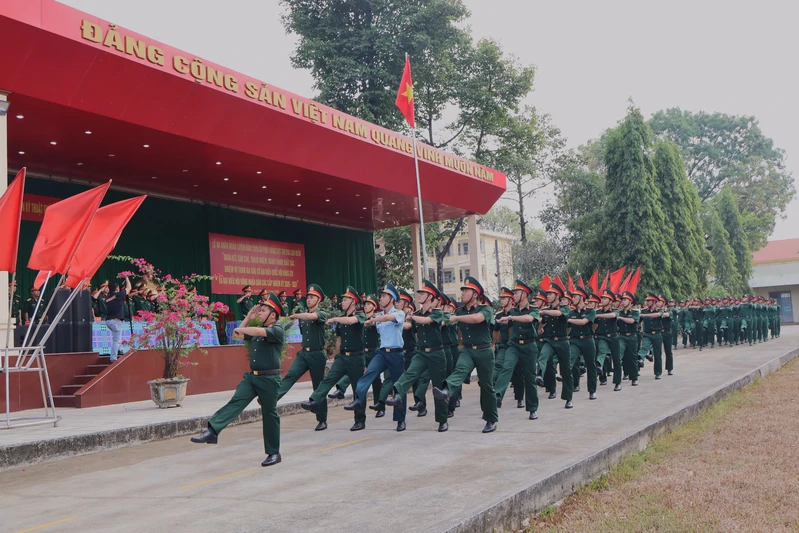 Trường Sĩ quan Kỹ thuật Quân sự ra quân huấn luyện năm 2026
