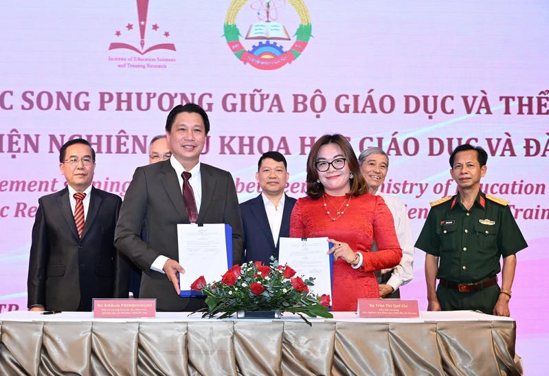 Tăng cường hợp tác giáo dục Việt Nam - Lào
