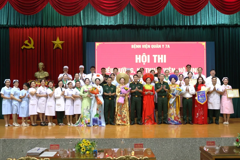 Bệnh viện Quân y 7A tổ chức Hội thi Điều dưỡng – Kỹ thuật viên – Hộ sinh giỏi, thanh lịch năm 2026