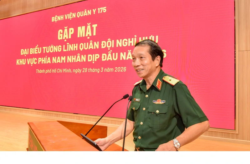 Bệnh viện Quân y 175 gặp mặt cán bộ Quân đội cấp tướng nghỉ hưu khu vực phía Nam