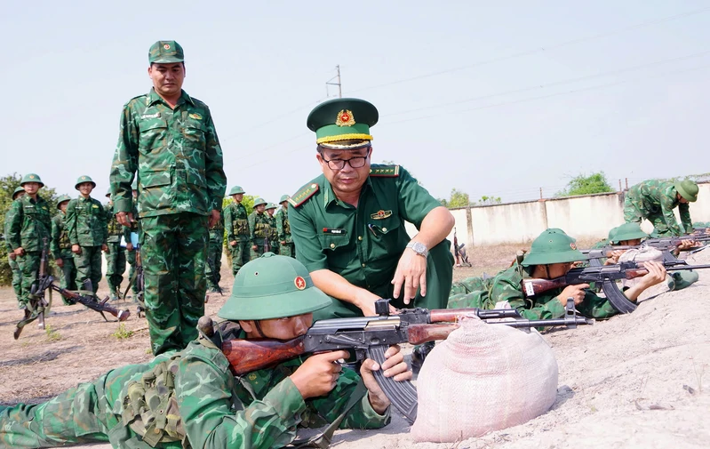 Bộ đội Biên phòng tỉnh Tây Ninh rút kinh nghiệm nhiệm vụ huấn luyện