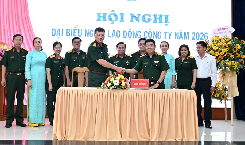 Công ty Cổ phần Dệt may 7 tổ chức Hội nghị Đại biểu người lao động năm 2026
