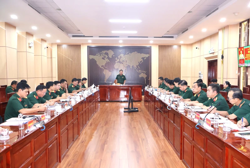 Quân khu 7 nắm tiến độ công tác chuẩn bị hội thi “Doanh trại chính quy, xanh, sạch, đẹp”