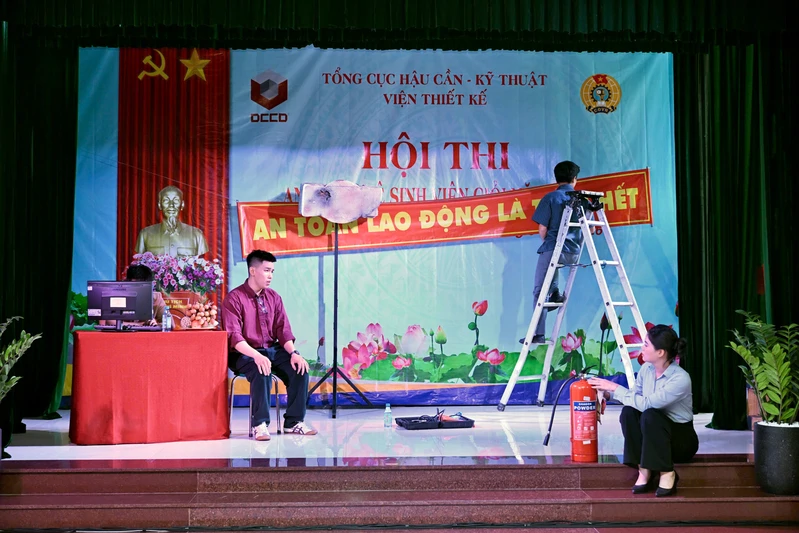 Phân viện miền Nam Viện Thiết kế nâng cao hiệu quả công tác an toàn, vệ sinh lao động

