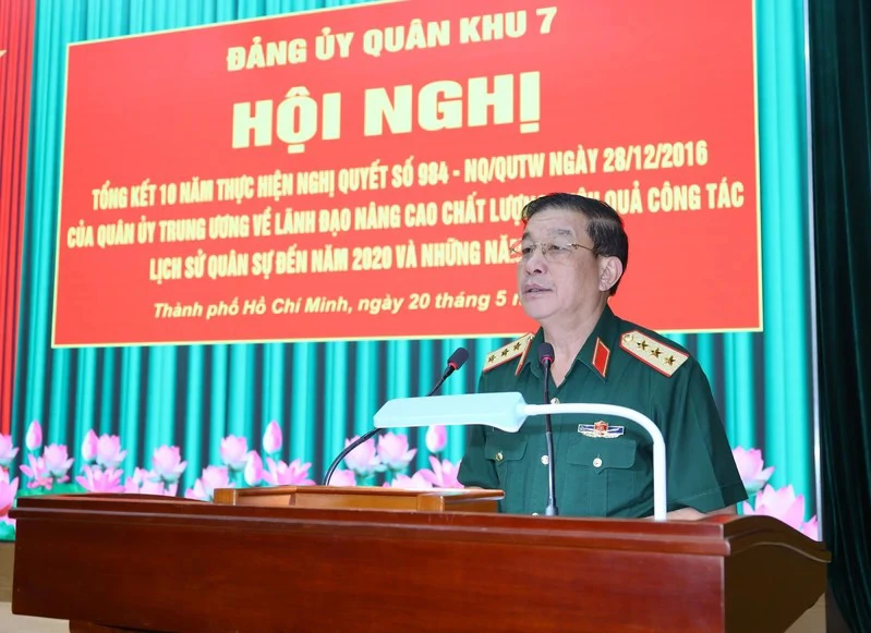 Quân khu 7 thực hiện hiệu quả, chất lượng công tác lịch sử quân sự
