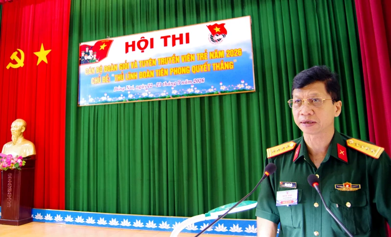 Sư đoàn 309 khai mạc Hội thi cán bộ Đoàn giỏi và Tuyên truyền viên trẻ năm 2026