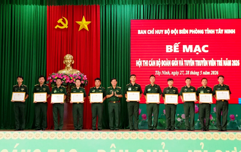 Bộ đội Biên phòng Tây Ninh nâng cao chất lượng cán bộ Đoàn, Tuyên truyền viên trẻ